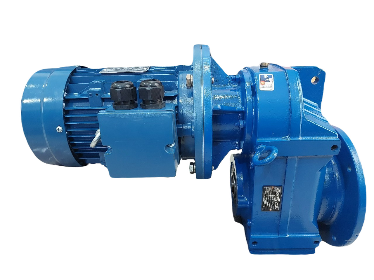 LINE_ALBUM_shaft mounted_231111_4.jpg - PARALLEL SHAFT-HELICAL GEAR MOTOR MODEL : YHF | https://sandberggear.com